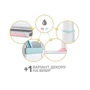 Детский стол Mealux Hamilton Multicolor PN с полкой (ВD-680 W/G MC+PN с полкой): Ширина, см 120