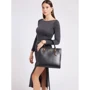 Женская сумка тоут GUESS ABEY ELITE TOTE черная (HWVB8558230-BLA): Пол Женский