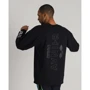 Спортивный свитшот Arena Avnier Sweat Fleece (003217-500) 50 черный: Длина рукава Длинный