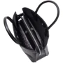 Женская сумка тоут Der Flinger черная (SHIDF8103-black): Тип ручки Со съемным ремнем, С двумя ручками, Плечевой ремень, Короткая ручка