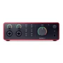 Аудиоинтерфейс Focusrite Scarlett 4i4 4th Gen: Тип Внешние