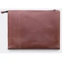 Сумка для ноутбуков INCARNE Handmade New Zipper Cognac for Laptop