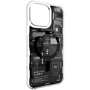 Чехол для iPhone Switcheasy X Ray M 3D Patterned Shockproof Case Ash (MPH67P266AA24) for iPhone 16 Pro Max: Материалы поликарбонат и полиуретан