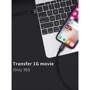 Кабель T-PHOX USB Cable to Lightning Speed 1.2m Black (T-L810 Black): Длина 1,2 м