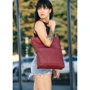 Жіноча сумка шоппер Sambag Shopper бордова (93220005): Країна виробник Украина