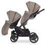 Коляска для двойни EasyGo 2 of Us 9023-EG2U-22, safari, бежевый: Возможность установки люльки есть