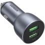 Зарядний пристрій Ugreen Car Charger USB+USB-C CD213 40W Space Grey (70594)