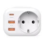 Умная розетка Proove Multifunctional Socket 2xUSB+USB-C PD-01 EU 1AC White