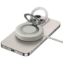 Зарядное устройство Baseus Wireless Charging Magnetic Mini4 Stand Qi2 15W Titanium Gold (P10273300G21-00) for Apple iPhone 16 I 15 I 14 I 13 I 12 series фото 6