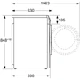 Стиральная машина Bosch WNA13402PL: Тип загрузки фронтальная