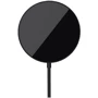 Зарядний пристрій XO Wireless Charger CX01115W Black for iPhone 16 I 15 I 14 I 13 I 12 series: Кабель в комплекті встроенный