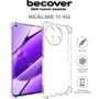 Чехол для телефонов BeCover TPU Case Anti-Shock Clear for Realme 11 4G (710618): Цвет прозрачный
