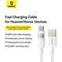 Кабель Baseus USB Cable to USB-C Display 2 Fast Charging Data 100W 1m White (P10382701211-00) фото 11