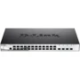 Сетевой коммутатор D-Link DGS-1210-28XS/ME: Порты комбинированный