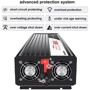 Инвертор 12V 220V Xijia 6000W пик 3000W номинал фото 2