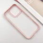 Чохол для iPhone Mobile Case TPU+PC Metal Buttons Pink for iPhone 16 Pro Max: Тип аксесуара чехол