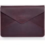INCARNE Handmade Leather Cover Magnetic Message Bordo for MacBook Air 15" M3 | M2 (2024 | 2023)
