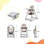 Стульчик для кормления Lastree Beige Wood (KHLAST00BEGW000): Тип классический стульчик