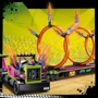 Конструктор LEGO City Stuntz Задания с каскадерским грузовиком и огненным кругом 479 деталей (60357): Серия City