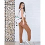 Брюки ISSA PLUS 11753 46 коричневые: Вид Брюки