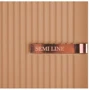 Бьюти-кейс Semi Line 16L Gold золотой (T5663-2): Застежка Молния