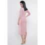 Платье FashionUp PL-1753B 44 розовое повседневное удлиненное миди: Вид Повседневные платья