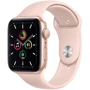 Apple Watch SE 44mm GPS + LTE Gold Aluminum Case with Pink Sand Sport Band (MYEP2)