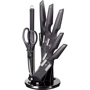 Набор кухонных ножей Berlinger Haus Metallic Line Carbon Pro Edition 8 предметов (BH 2586)