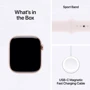 Apple Watch Series 10 GPS 42mm Rose Gold Aluminium Case with Light Blush Sport Band - S/M (MWWH3) Approved Витринный образец: Причина уценки Активированы, витринный образец, хорошее состояние, комплектация полная: коробка, зарядка, часы