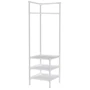Вешалка-стойка Stenson с полками для обуви 185х40х40 см (R94067-BL)