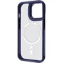 Чехол для iPhone Proove Clear Essence Case with Magnetic Ring Midnight Blue for iPhone 14 Pro: Цвет синий