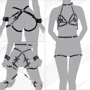 БДСМ-набор LOCKINK YEAHWOW Forced Nadu pose correction set