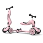 Самокат Scoot&Ride серии Highwaykick-1 пастельно-розовый, до 3 лет/20кг