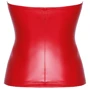 Корсет Noir Handmade F355 Red powerwetlook corset - S