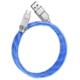 Кабель Hoco USB Cable to USB-C U113 Solid 100W 1m Blue: Длина 1 м