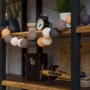 Гирлянда Cotton ball lights на 20 шаров 3,8м, Clay: Тип Хлопковые шарики