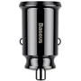 Зарядное устройство Baseus Car Charger 2xUSB Grain Mini 3.1A Black (CCALL-ML01): Кабель в комплекте отсутствует