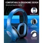 Наушники Kotion Each Q6 2.4G Blue: Тип крепления оголовные