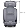 Автокресло Kinderkraft Oneto3 i-Size Cool Grey (KCONE300GRY0000) фото 14