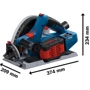Дискова пилка Bosch GKT 18 V-52 GC L-Boxx (06016B4000) фото 7