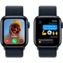 Apple Watch SE 2 2023 40mm GPS Midnight Aluminum Case with Midnight Sport Loop (MRE03) UA: Материал плетеный нейлон черного цвета