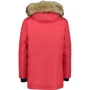 Парка CMP Man Parka Detachable Hood (31K2997-C929) 48 червона зима з капюшоном зі штучним хутром: Тип застібки На блискавці