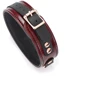 Ошейник с поводком Liebe Seele Wine Red Collar and Leash
