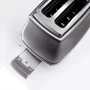 Тостер DeLonghi CTOT 2103 GY: Съемный поддон для сбора крошек есть