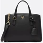 Женская сумка тоут Michael Kors CHANTAL SM MSGR черная (30F2G7CM1T001)