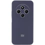 Чехол для телефонов Lakshmi Premium Silicone Case with Logo Full Camera Dark Gray for Xiaomi Redmi 14C / Poco C75