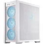 Корпус ASUS TUF Gaming GT302 ARGB White без БП (90DC00I3-B19000): Материал передней панели пластик и металл
