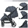 Візок El Camino Expert Graphite (ME 1022L): Можливість встановлення люльки немає