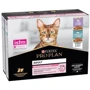 Влажный корм ProPlan Delicate для кошек с чувствительным пищеварением с индейкой и с океанической рыбой 10x85 г (8445290855817): Тип Влажный корм