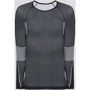 Термолонгслив CMP Man Seamless Sweat Nero 3Y97800-U901 48-50 (M/L) темно-сірий